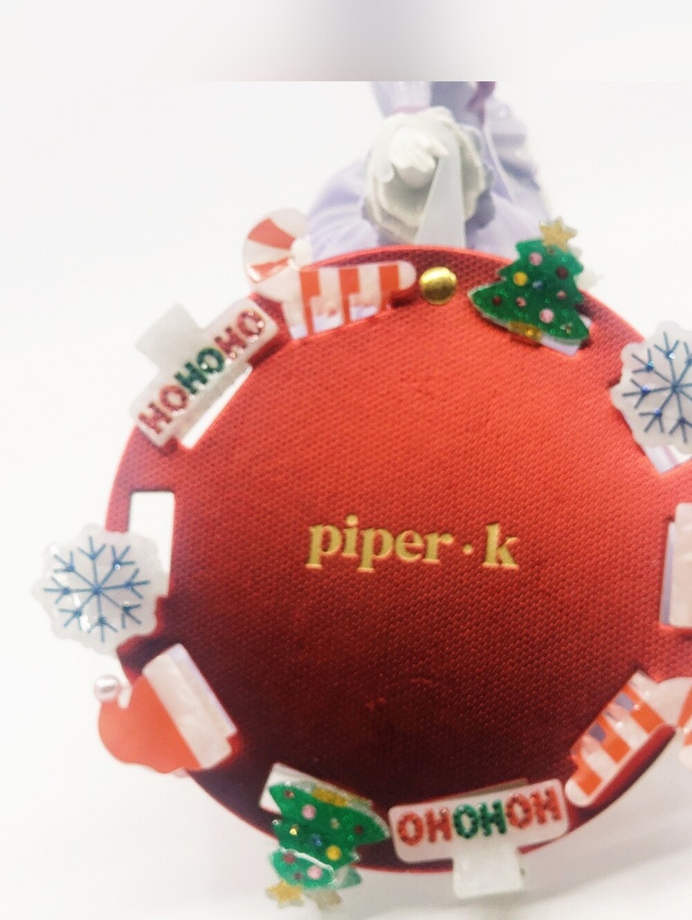 Piper•K Christmas Holiday Festive 10 Piece Hair Clip Set